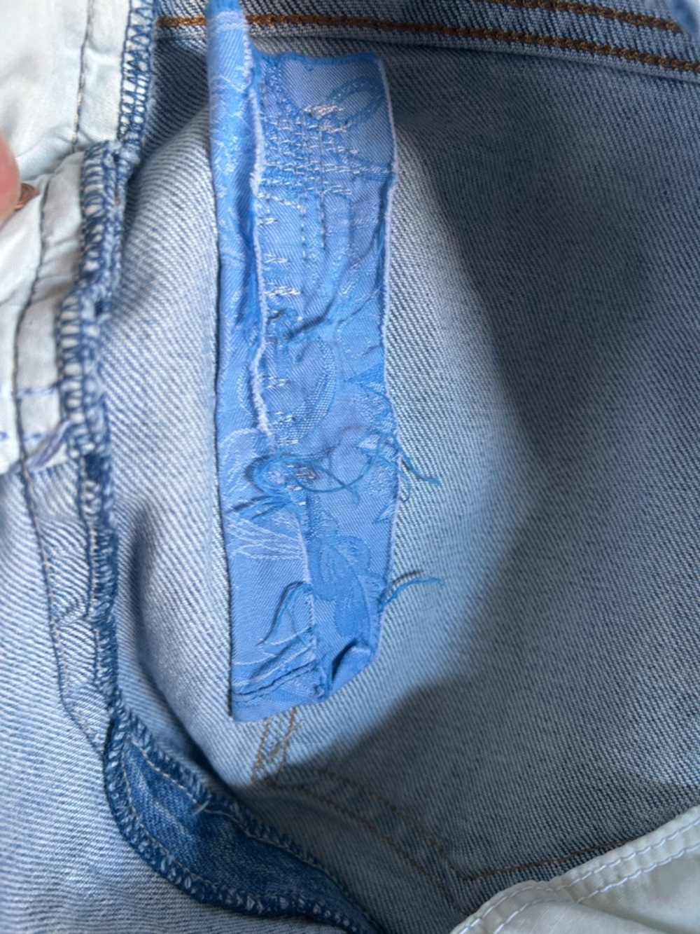 MOTHER Denim Ultra High Waisted Tomcat Kick Fray Short - Picture 8 of 8